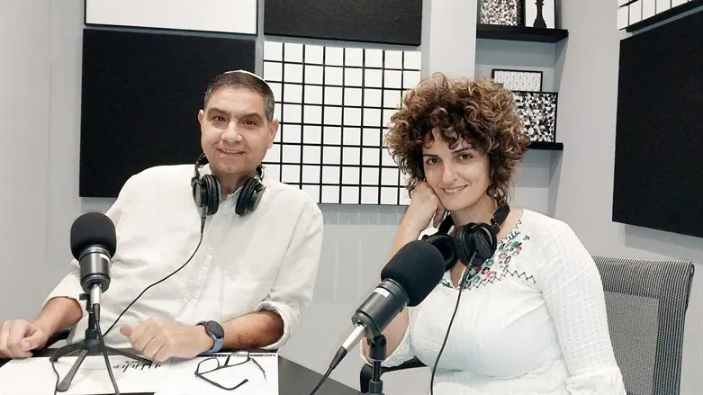 Racheli Ankri and Dudu Saada