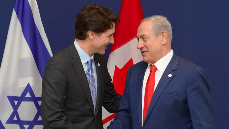 Джастин Трюдо и Биньямин Нетаньяху