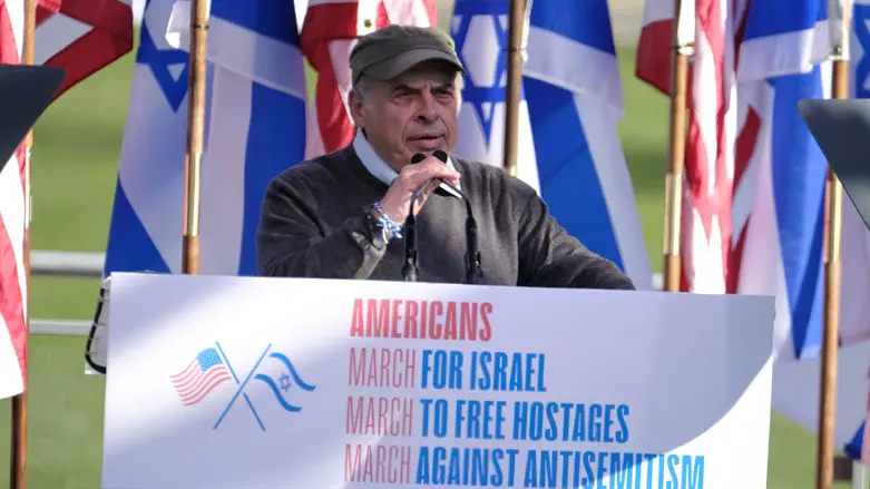 Natan Sharansky at the rally