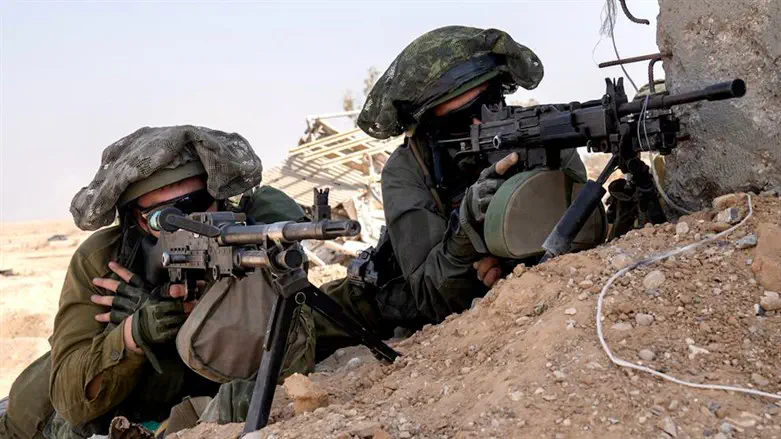 Силы ЦАХАЛ в секторе Газы. Иллюстрация
