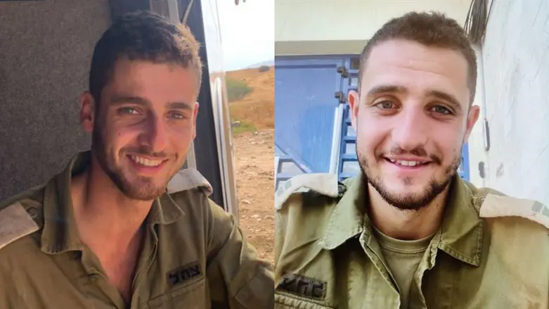 Captain Asaf Master and Captain Kfir Itzhak Franco