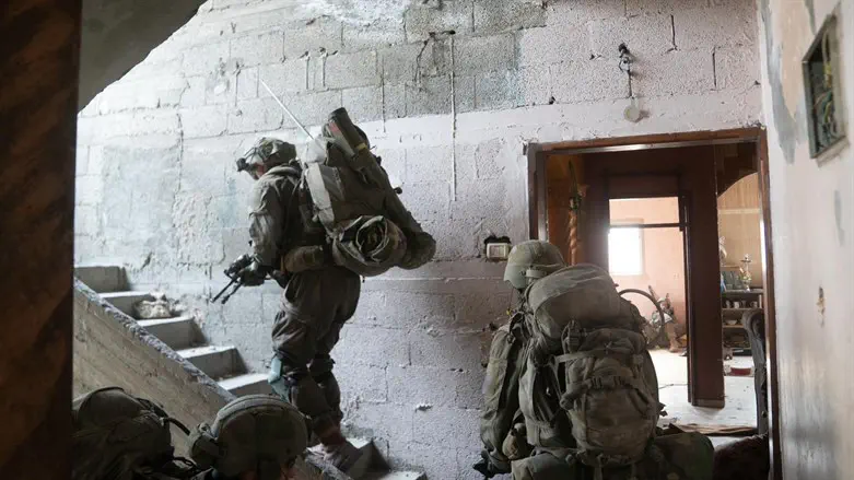 IDF forces in the Gazs