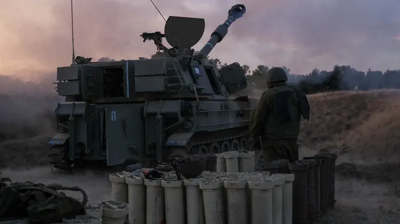 ירי לעבר מטרות בעזה