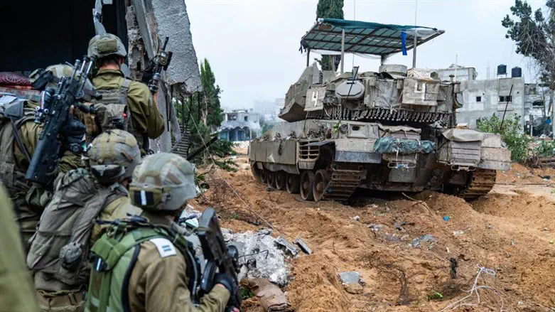 IDF soldiers in Gaza