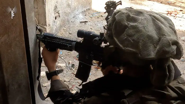 Бойцы «Эгоз» совершают рейд