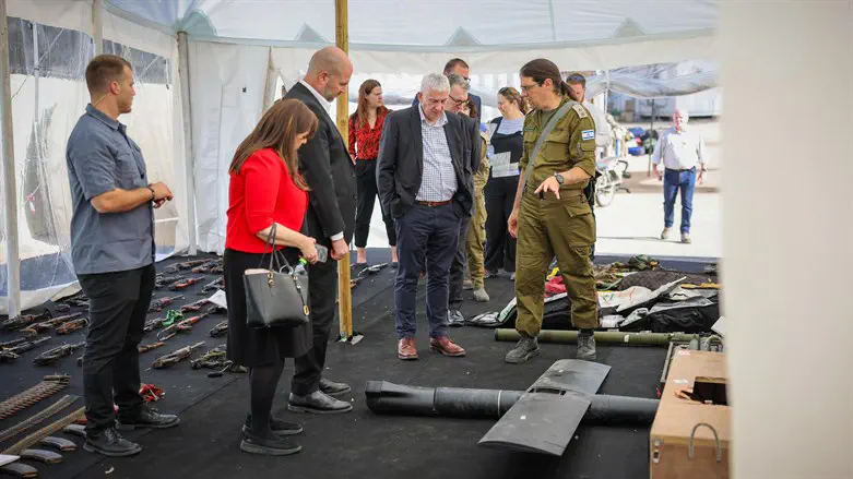 יו"ר הפרלמנט הבריטי בביקורו בישראל