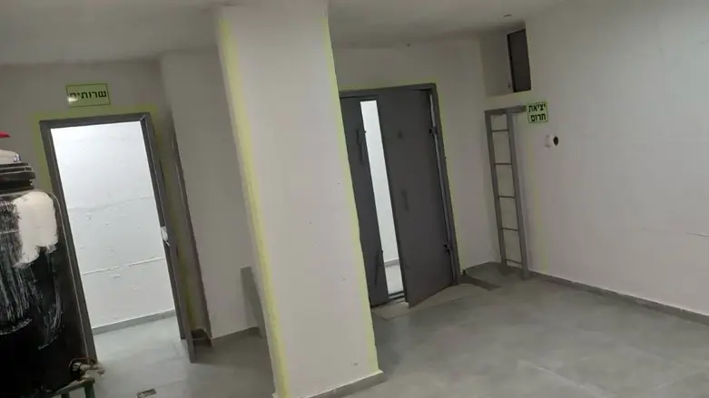 A renovated bomb shelter