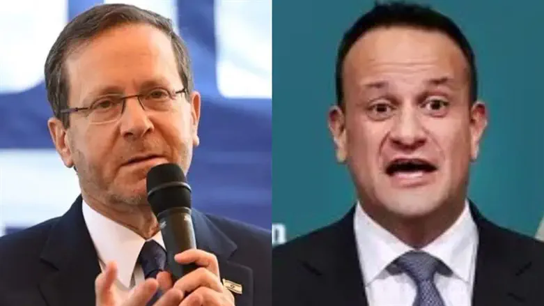 ראש ממשלה אירלנד והנשיא הרצוג