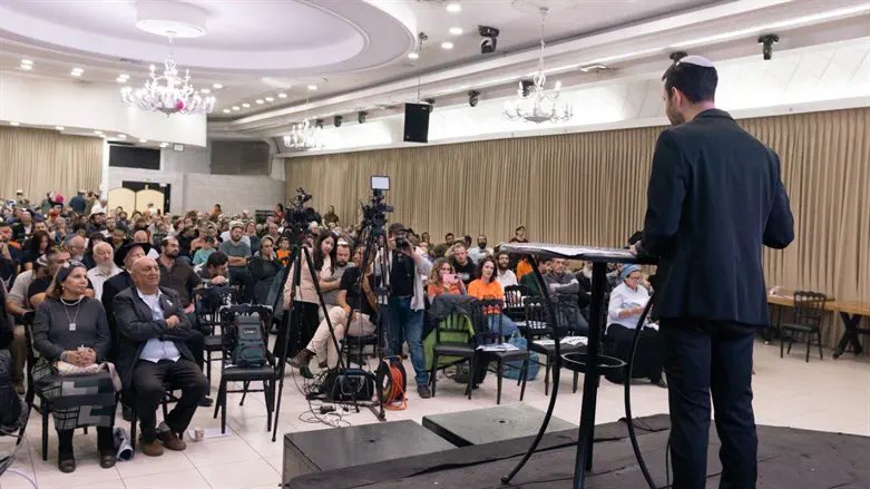 At the 'Returning to Gaza' event