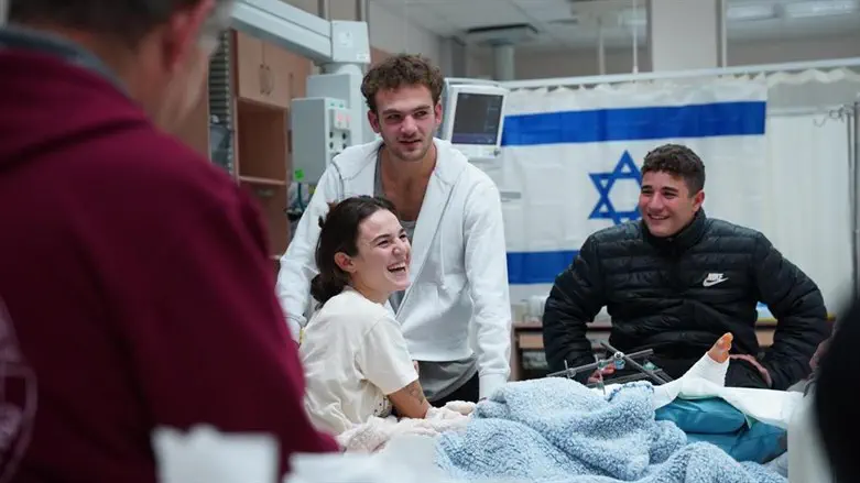 המפגש בין איתי רגב ג'רבי ואחותו מיה