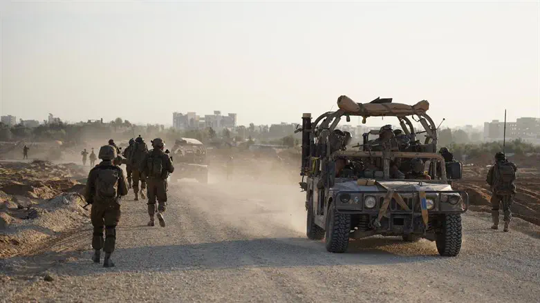 IDF troops in Gaza