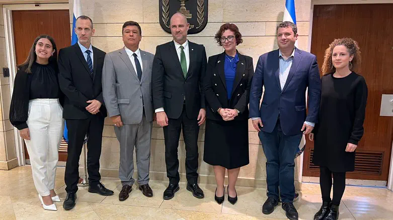 Members of Brazilian National Congress in Israel