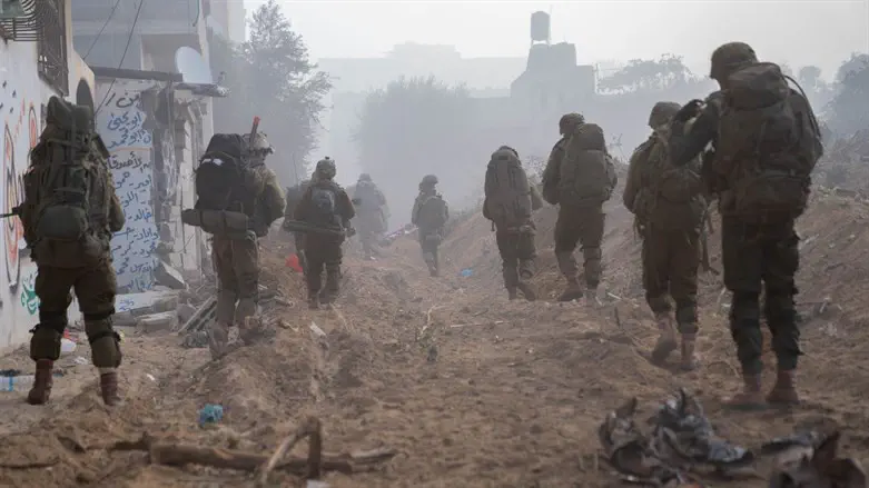 IDF forces in Gaza