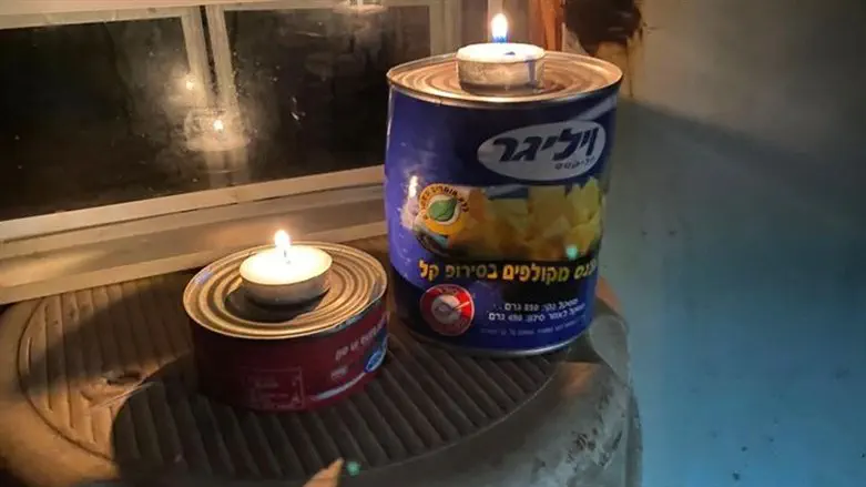 Импровизированная Ханукия