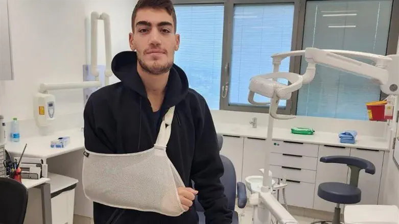 כך שוחזרה לסתו של הלוחם