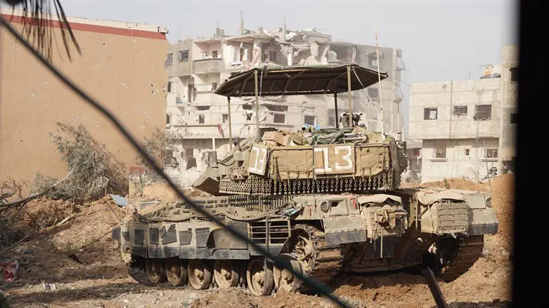 IDF soldiers in Gaza