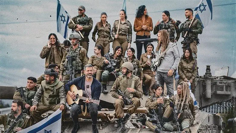 התקווה 6 עם החיילים
