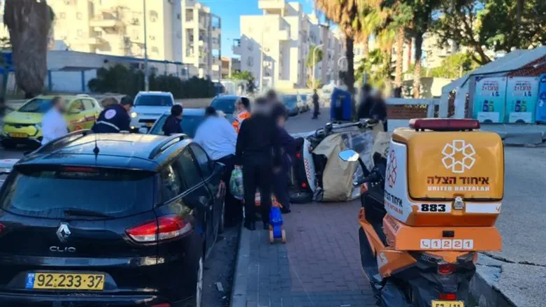 זירת התאונה