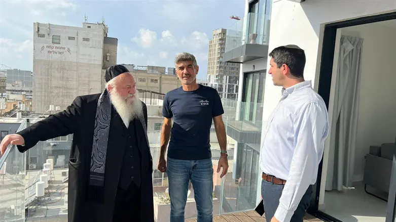 אחת הדירות שהוקצו לטובת המפונים