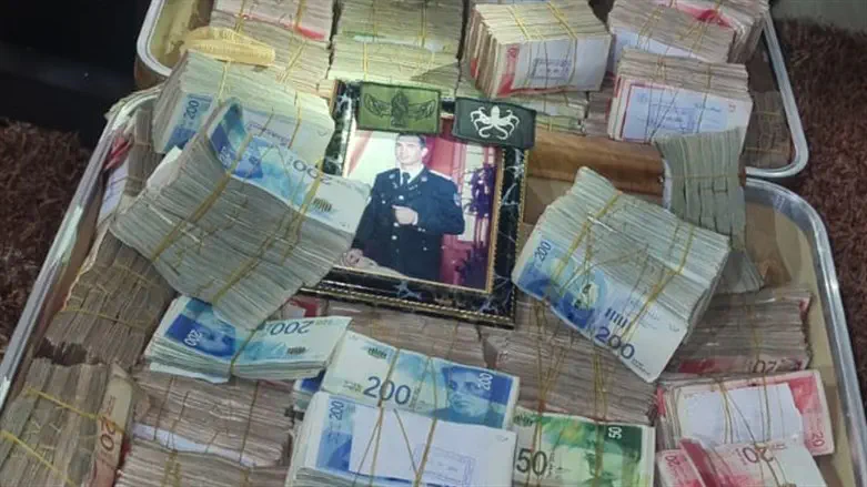 suitcase full of cash found in home of Hamas official