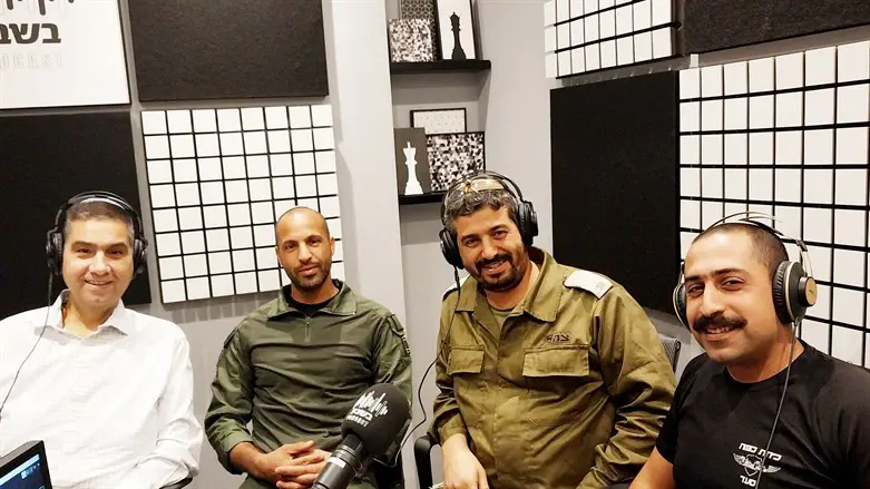 חברי כיתת הכוננות של סעד