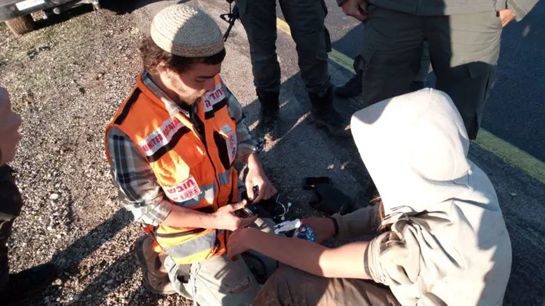 One of those injured during the demolition
