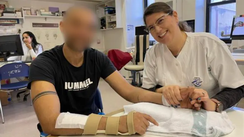 הלוחם שנפגע בעזה