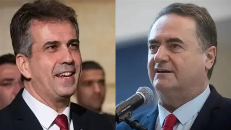 השרים ישראל כ"ץ ואלי כהן