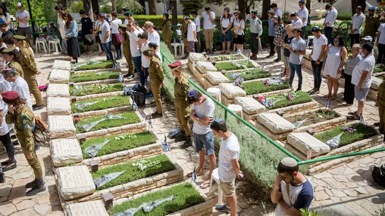 Mt. Herzl military cemetery