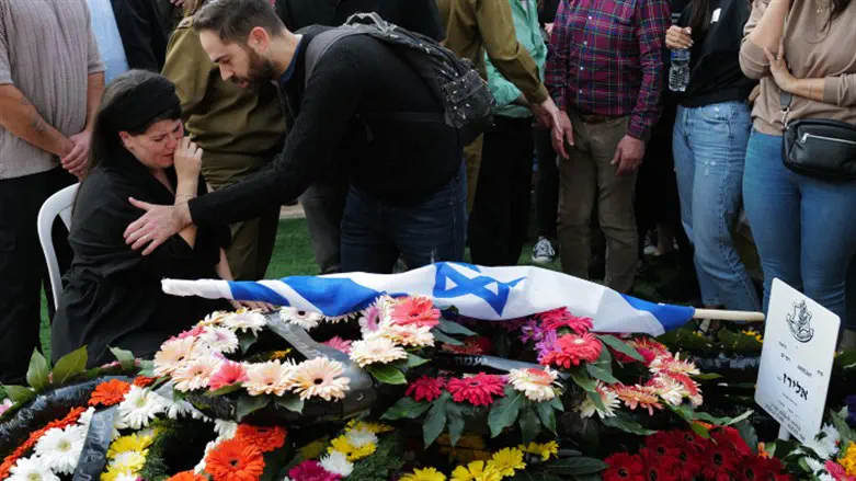 הלווייתו של אלירז גבאי ז"ל