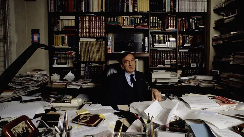 Political activist and writer Elie Wiesel on November 3, 1980 in New York, New York.