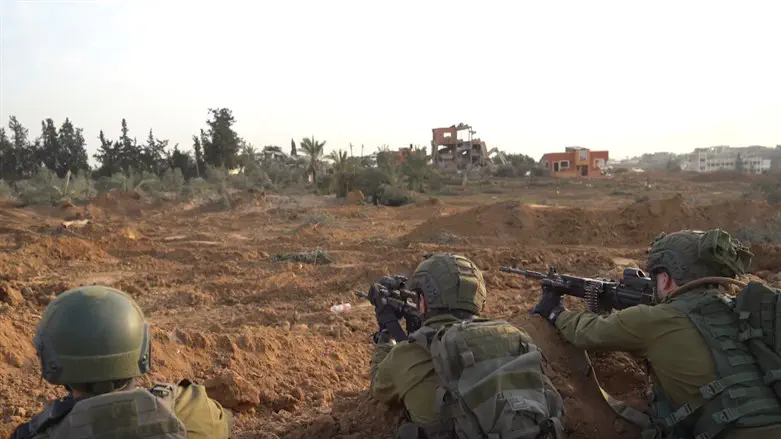 IDF forces in Gaza