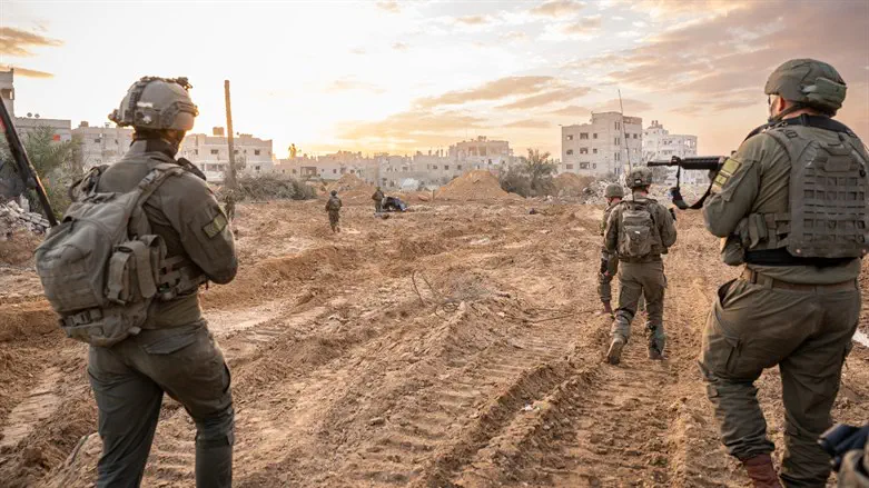 IDF soldiers in Gaza