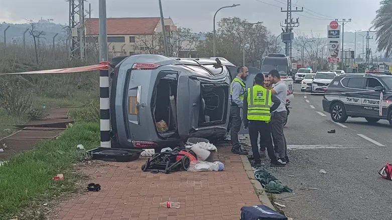 На месте аварии