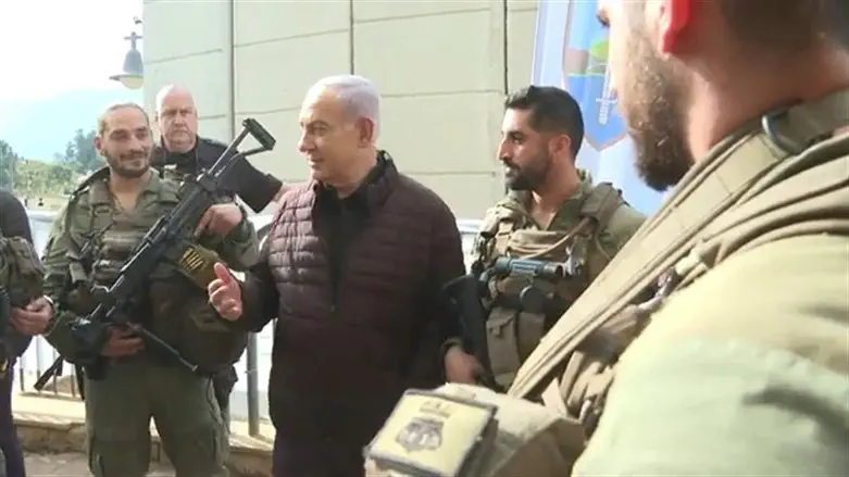 Prime Minister Netanyahu in the north