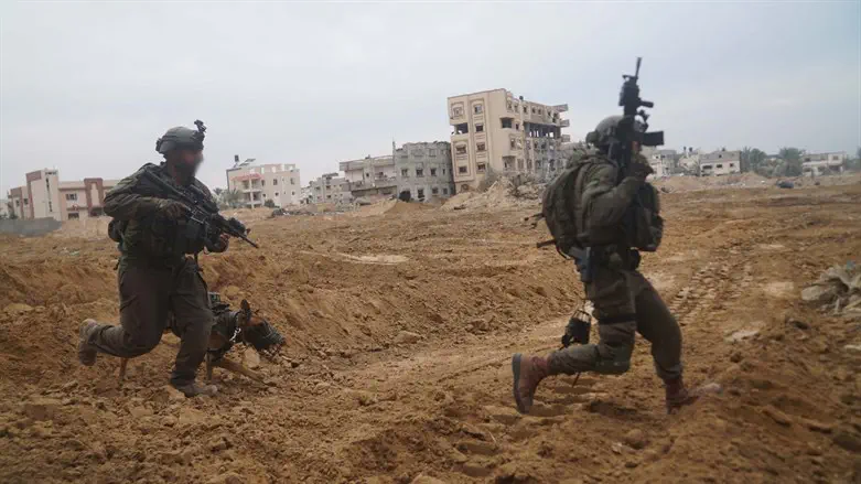 IDF soldiers in Gaza
