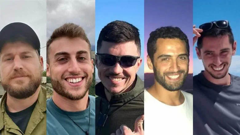 The five fallen combat engineers