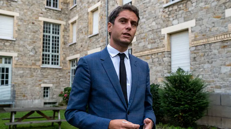 ראש ממשלת צרפת החדש גבריאל אטאל