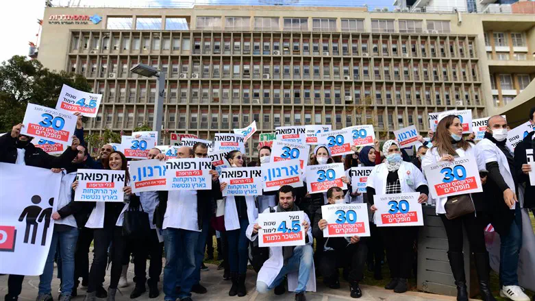 Histadrut demo today