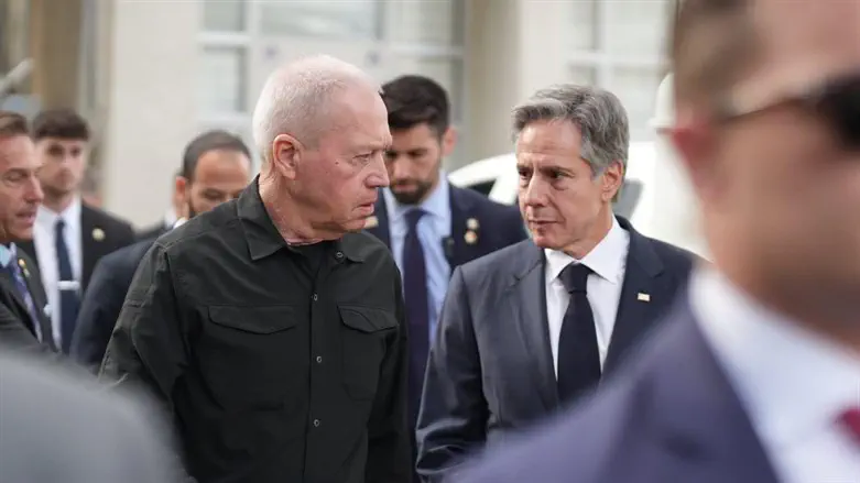  Йоав Галант и Энтони Блинкен