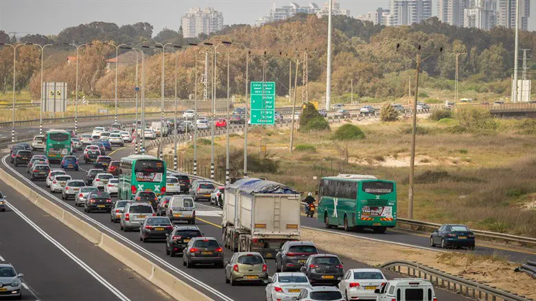 פקקים בכבישים
