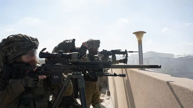 Бойцы ЦАХАЛа в секторе Газы