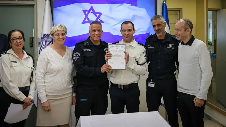 רס"ל אברומי בטקס המרגש בכנסת