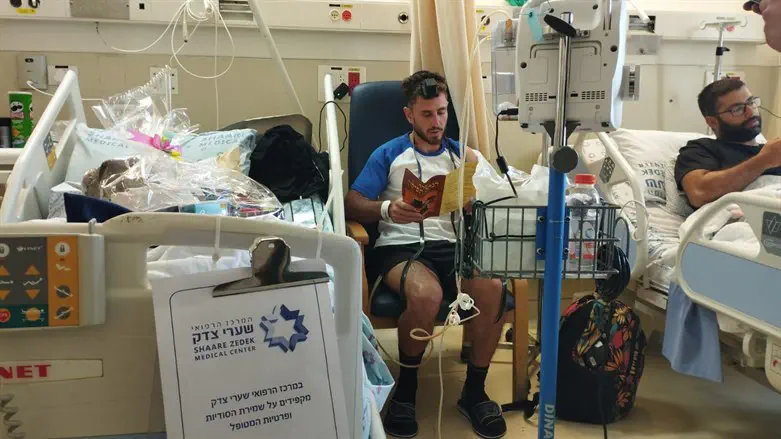 אלקנא פדרמן בבית החולים