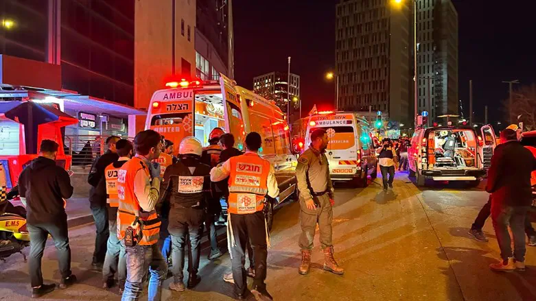 The scene of the incident