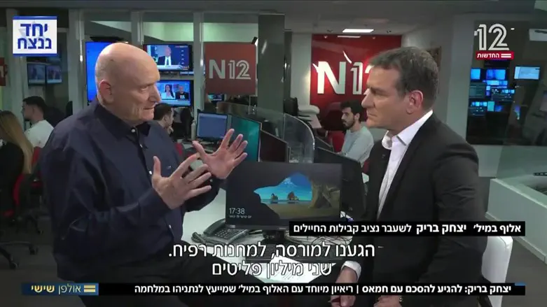 Ицхак Брик в программе "Олан Шиши"