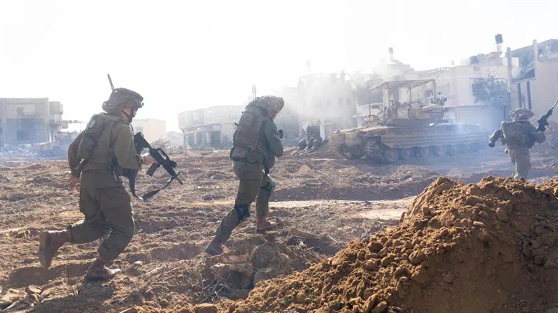 IDF forces in Gaza