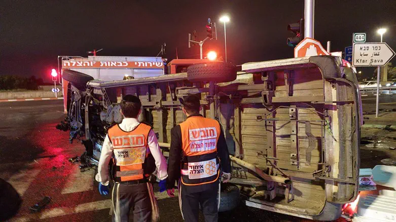 זירת התאונה