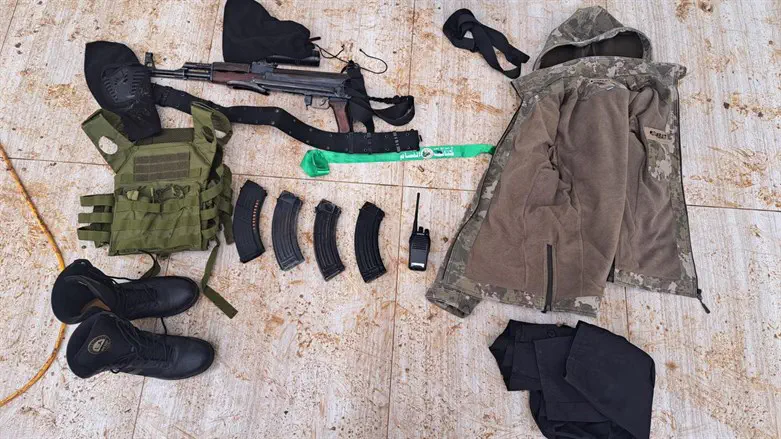 Оружие и вещи террористов