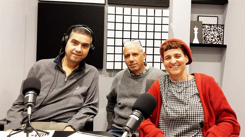 שמעיה וריקי ברקוביץ ודודו סעדה